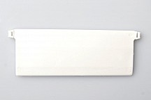 Beschwerer für Stofflamellen Breite 127mm